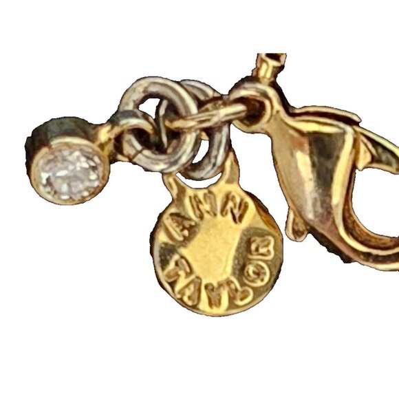 Ann Taylor Gold-Tone Bracelet w/ Emerald Green Glass Stone + Earrings ***READ*** - Picture 3 of 6